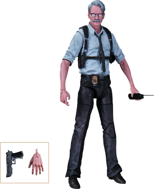 Batman: Arkham Knight - Commissioner Gordon Action Figure - Ozzie Collectables