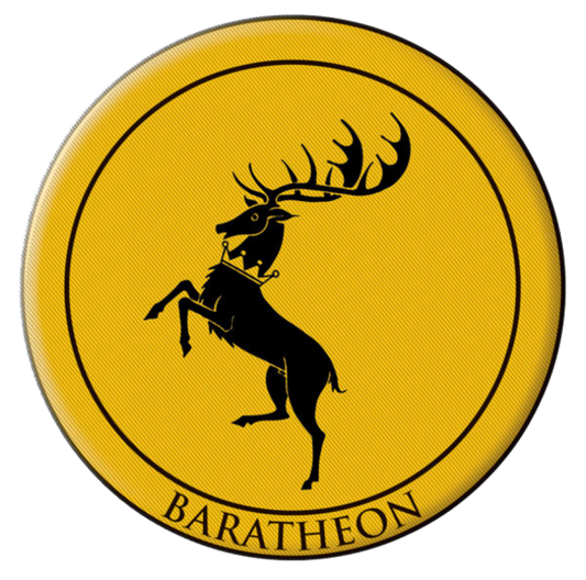 Game of Thrones - Baratheon Embroidered Patch