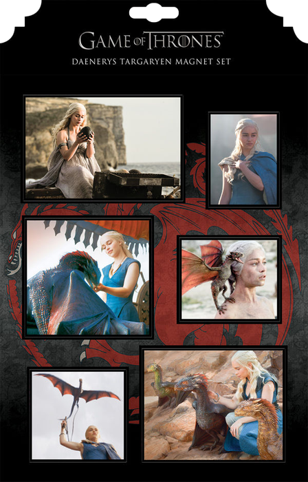 Game of Thrones - Daenerys Magnet Set - Ozzie Collectables