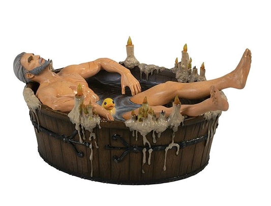 The Witcher 3: Wild Hunt - Geralt in the Bath Statuette - Ozzie Collectables