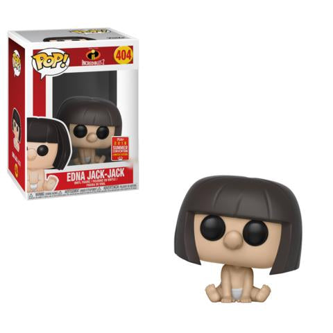 Incredibles 2 - Edna Jack-Jack SDCC 2018 US Exclusive Pop! Vinyl - Ozzie Collectables