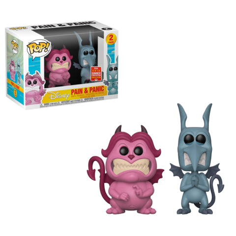 Disney - Pain & Panic 2-Pack POP! Vinyl 2018 San Diego Summer Convention Exclusive - Ozzie Collectables