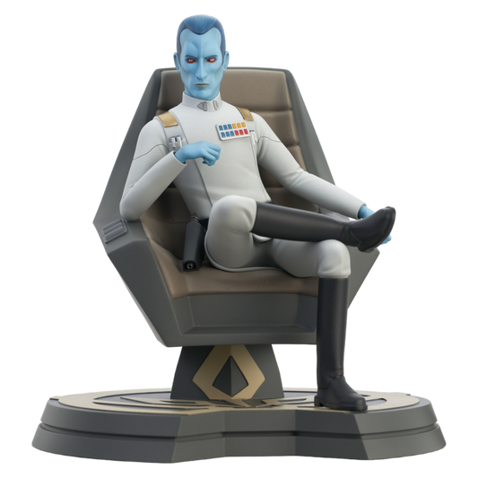 Star Wars: Rebels - Grand Admiral Thrawn (on Throne) Premier Collection Statue