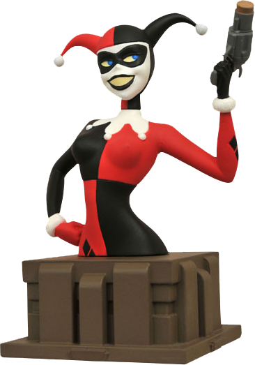 Batman: The Animated Series - Harley Quinn Resin Bust - Ozzie Collectables