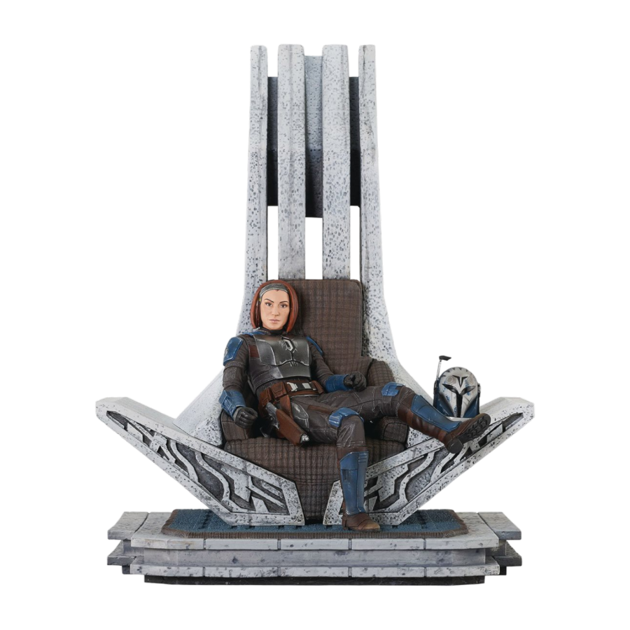 Star Wars: Mandalorian - Bo-Katan on Throne Statue