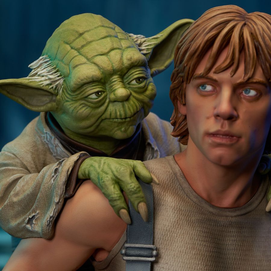 Star Wars: The Empire Strikes Back -Luke Skywalker with Yoda 1:6 Scale Mini Bust