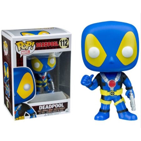 Deadpool - Deadpool (Blue) Pop! Vinyl Figure #112