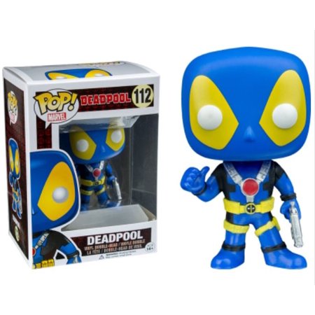 Deadpool - Deadpool (Blue) Pop! Vinyl Figure #112