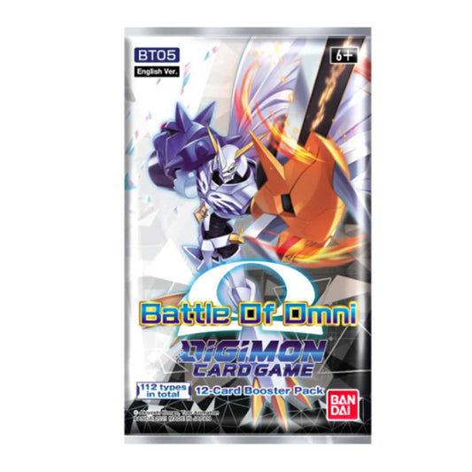 Digimon Card Game Series 05 Battle of Omni BT05 Booster Pack