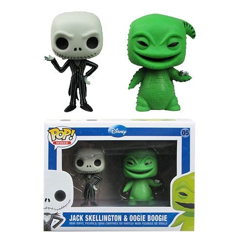 Disney - Jack Skellington & Oogie Boogie 2 Pack Minis Pop! Vinyl #05