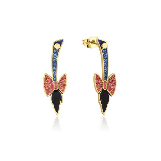 Eeyore Tail Drop Earrings - Gold