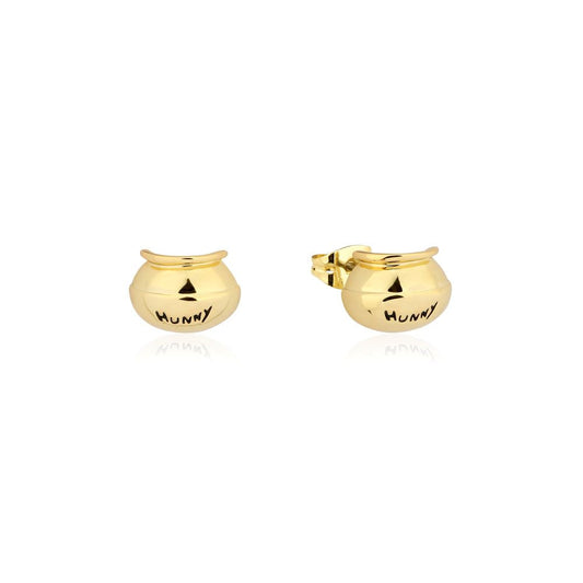 Hunny Pot Stud Earrings - Gold