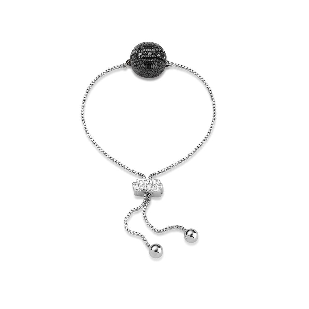 Death Star Lariat Bracelet - Silver