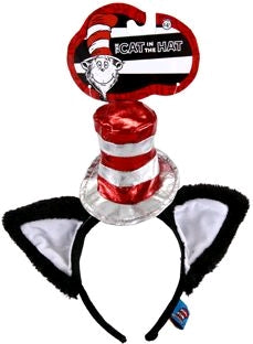 Dr Seuss - Cat in the Hat Deluxe Headband - Ozzie Collectables
