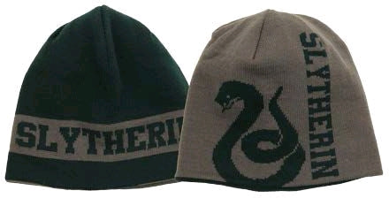Harry Potter - Slytherin Reversible Knit Beanie - Ozzie Collectables