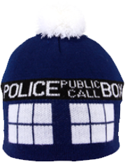 Doctor Who - TARDIS Pom Beanie - Ozzie Collectables
