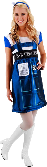 Doctor Who - TARDIS Costume Dress S/M - Ozzie Collectables