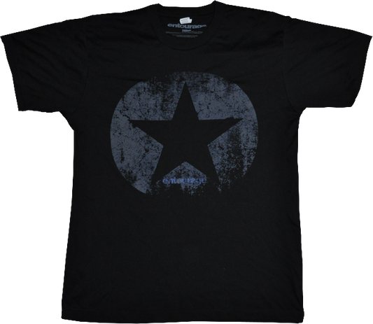 Entourage - Star Black Blend Male T-Shirt M - Ozzie Collectables