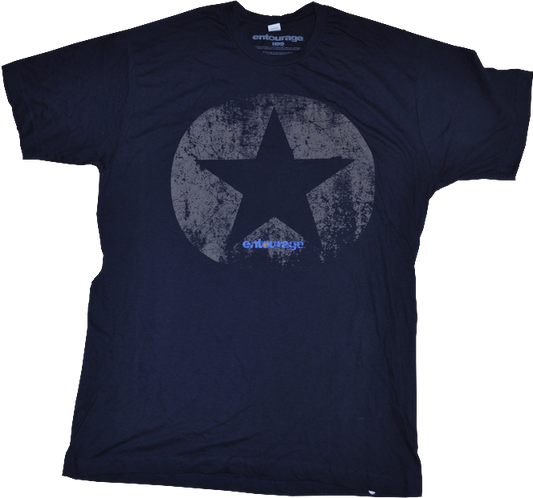 Entourage - Star Navy Male T-Shirt M - Ozzie Collectables