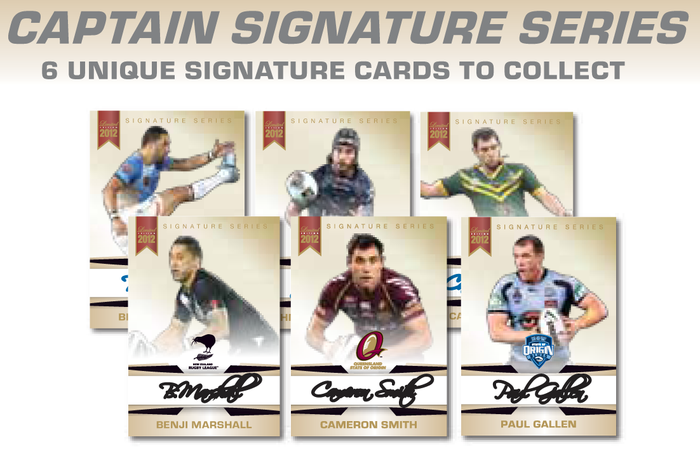 Rugby League - 2012 Limited Edition Trading Cards Display - Ozzie Collectables