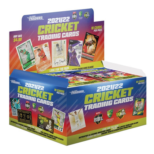 Cricket - 2021/22 Traders Cards Display