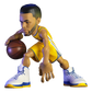 NBA - Steph Curry (Warriors) 12" Vinyl Figure