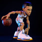 NBA - Steph Curry (Warriors - White Uniform) Limited Edition 12" Vinyl Figure