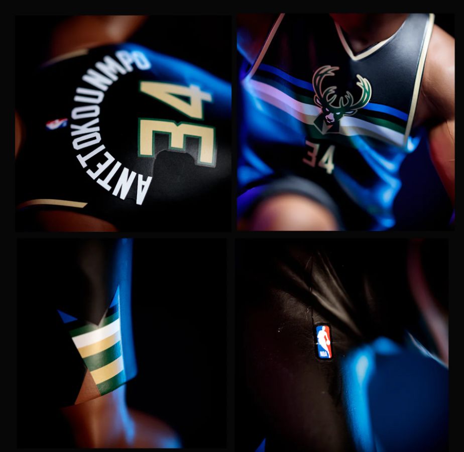 NBA - Giannis Antetokounmpo (Bucks - Black Uniform) Limited Edition 12" Vinyl Figure