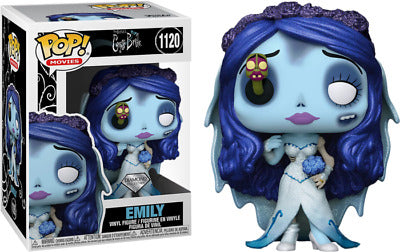 Corpse Bride - Emily with Worm US Exclusive Diamond Glitter Pop! Vinyl #1120