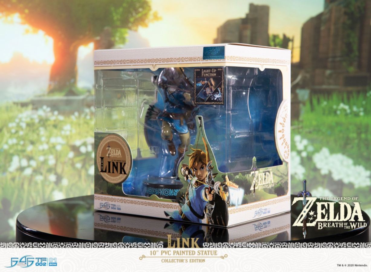 The Legend of Zelda - Link Breath of the Wild Collectors PVC Statue