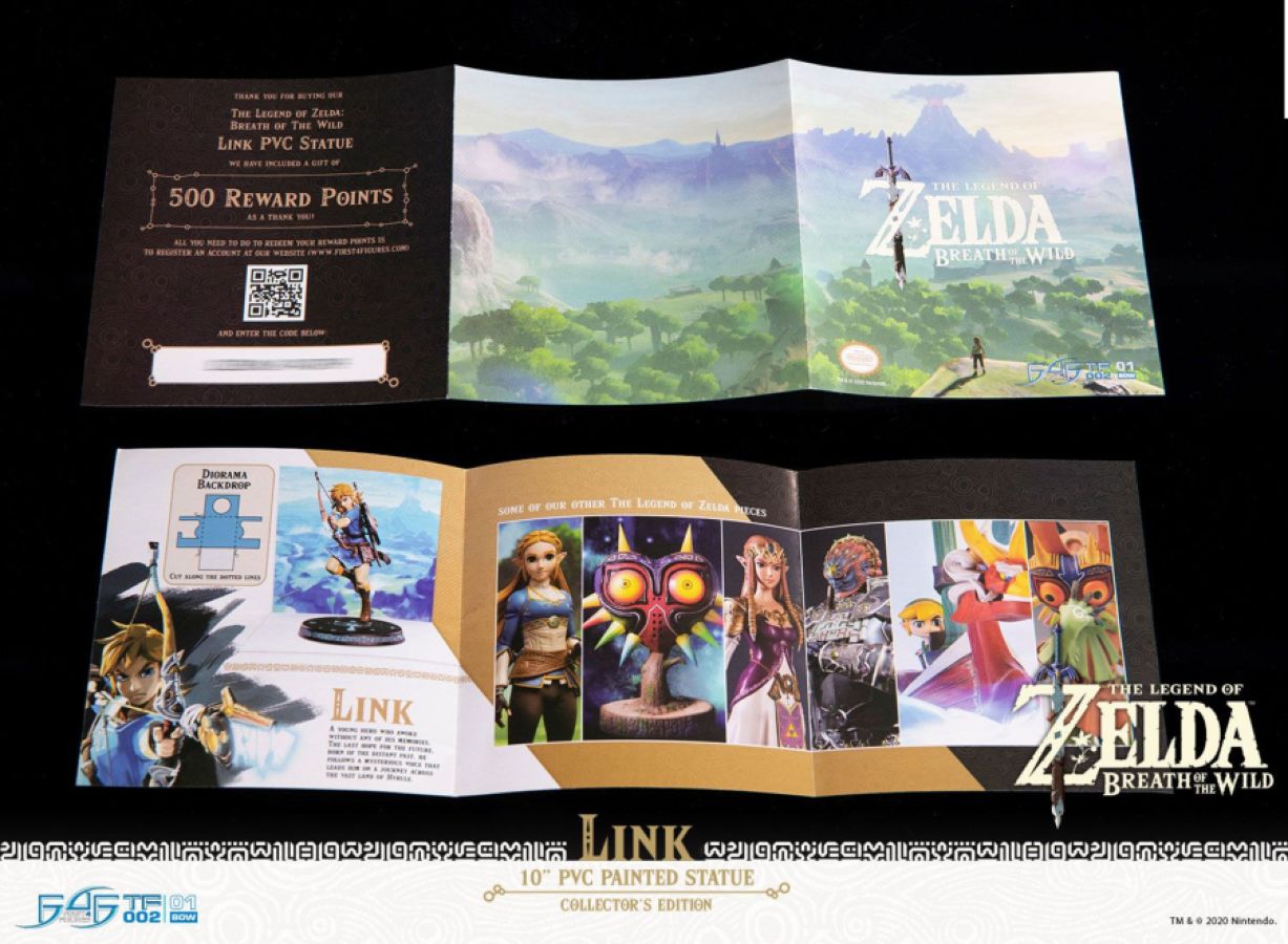 The Legend of Zelda - Link Breath of the Wild Collectors PVC Statue