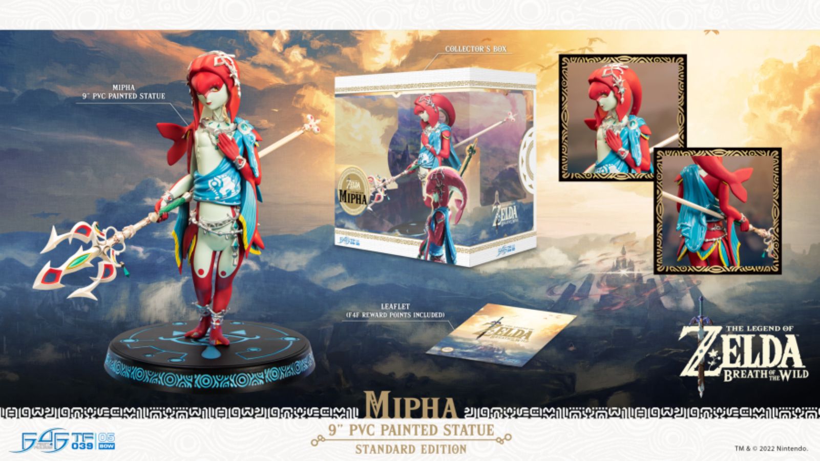 Legend of Zelda - Mipha PVC Statue Standard Edition