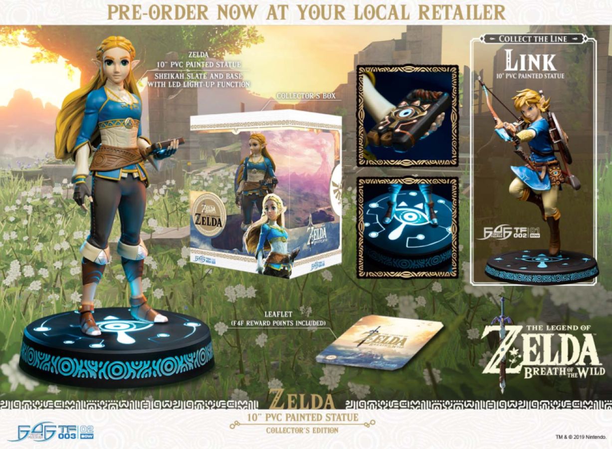 The Legend of Zelda - Zelda Breath of the Wild Vinyl Statue Collector's Edition - Ozzie Collectables