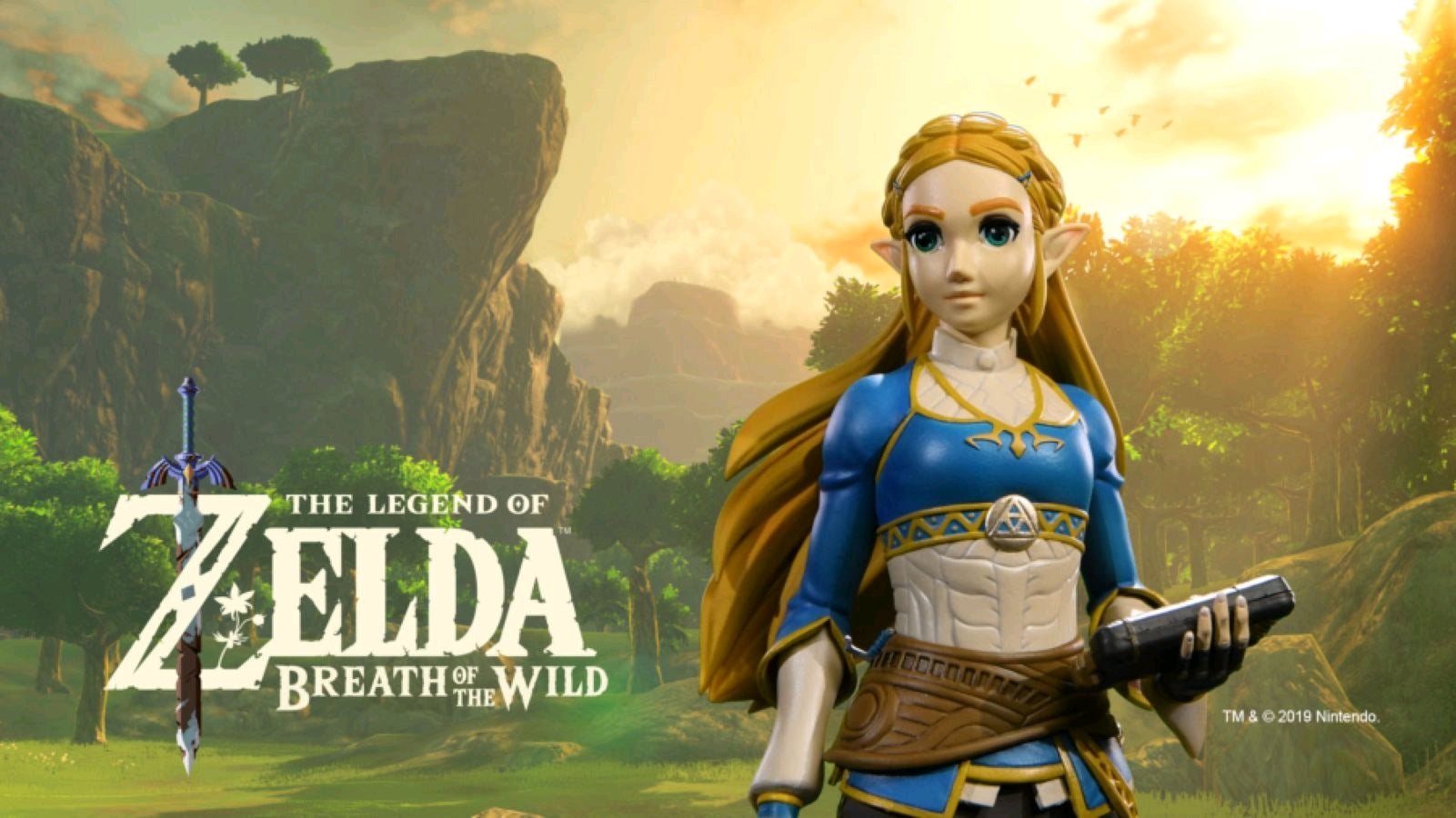 The Legend of Zelda - Zelda Breath of the Wild Vinyl Statue - Ozzie Collectables