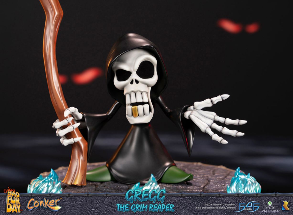 Conker's Bad Fur Day - Gregg The Grim Reaper Statue