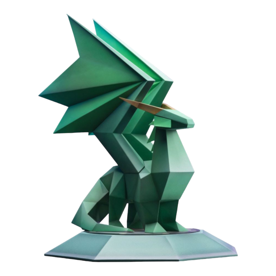 Spyro the Dragon - Crystal Dragon Statue