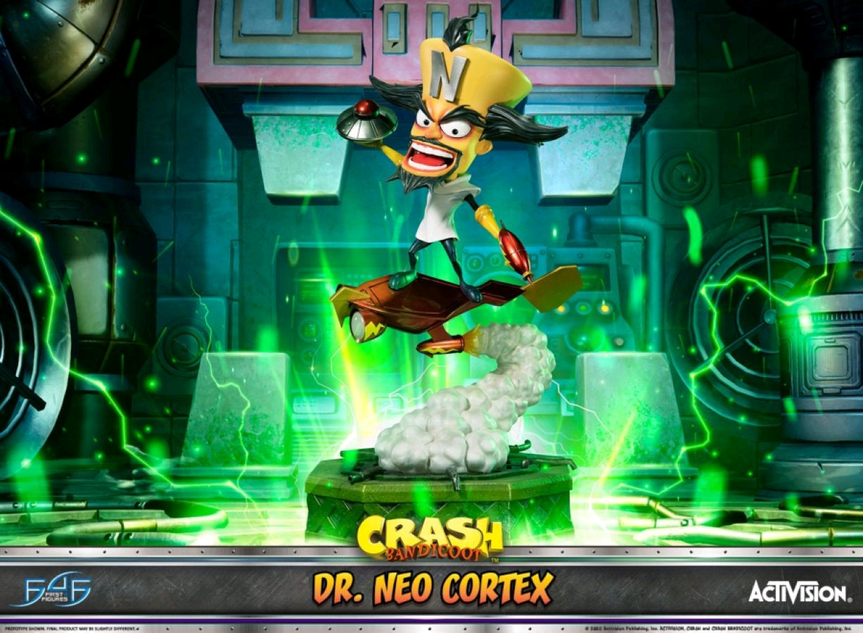 Crash Bandicoot - Dr Neo Cortex Statue - Ozzie Collectables