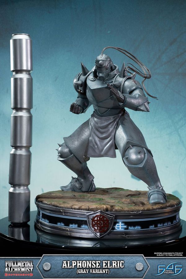Fullmetal Alchemist - Alphonse Elric Grey Statue - Ozzie Collectables