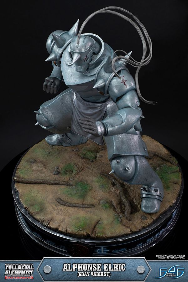 Fullmetal Alchemist - Alphonse Elric Grey Statue - Ozzie Collectables