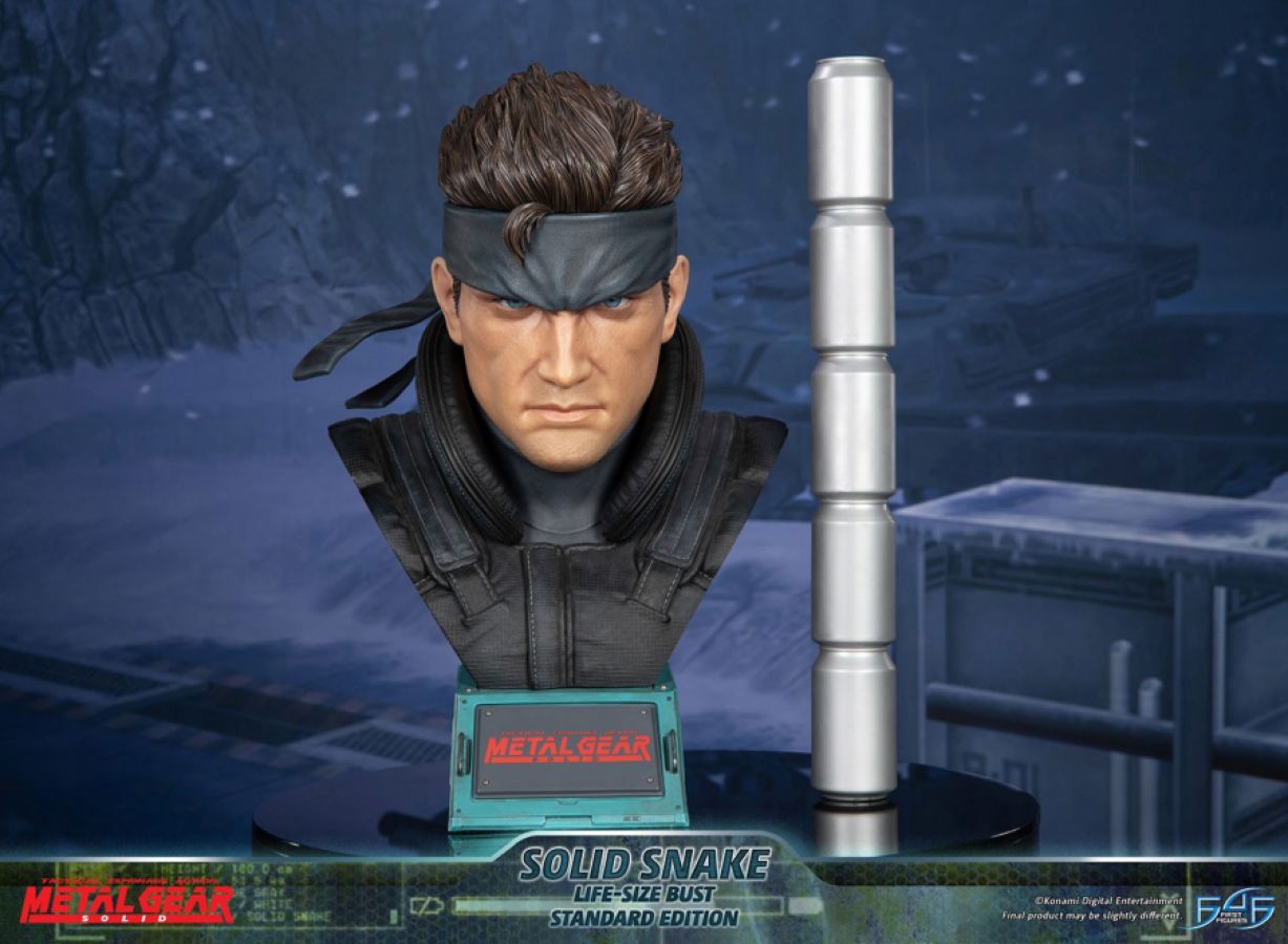 Metal Gear Solid - Solid Snake - Life-Size Bust