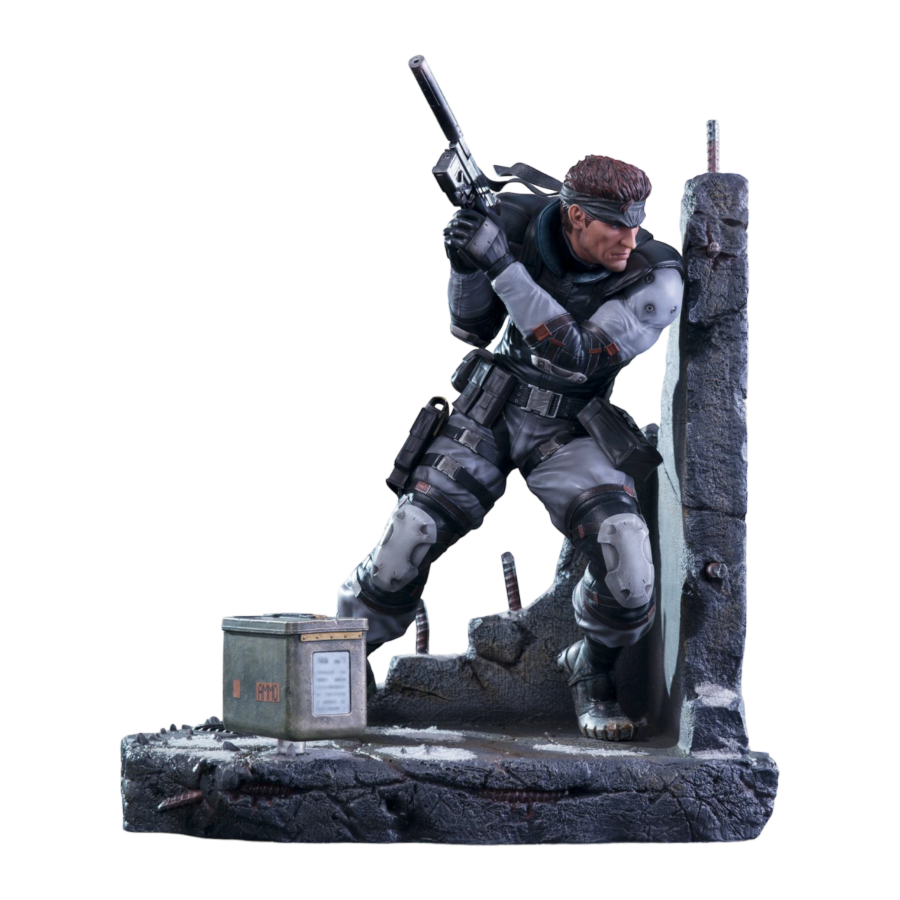 Metal Gear Solid - Solid Snake Statue