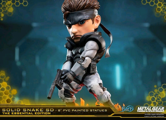 Metal Gear Solid - Solid Snake 8" PVC Statue - Ozzie Collectables