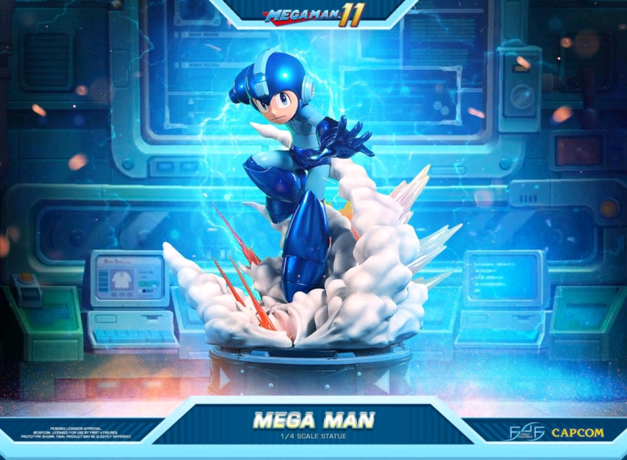 Mega Man XI - Mega Man Statue - Ozzie Collectables