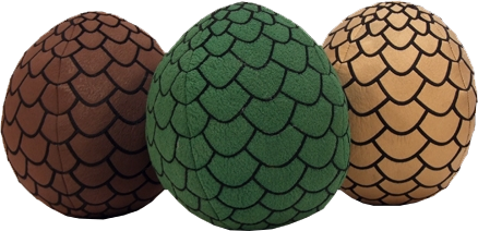 Game of Thrones - Dragon Egg Plush Assortment - Ozzie Collectables