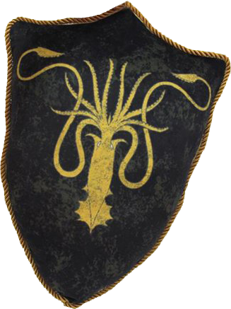 Game of Thrones - Greyjoy Sigil Throw Pillow - Ozzie Collectables