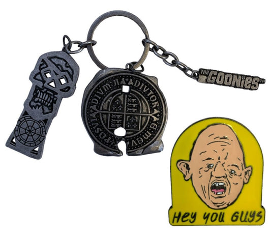 The Goonies - CHS Keychain & Pin Set