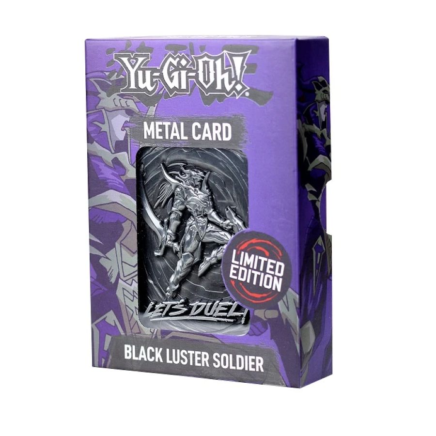 Yu-Gi-Oh! - Black Luster Soldier Metal Card | FANKON-YGO25 | Ozzie Collectables Yu-Gi-Oh! - Black Luster Soldier Metal Card | FANKON-YGO25 | Ozzie Collectables