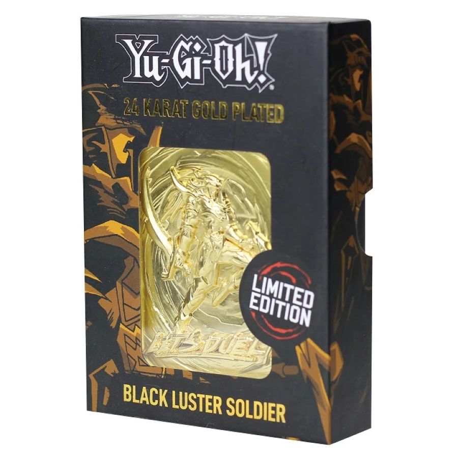 Yu-Gi-Oh! - Black Luster Soldier 24K Gold Card | FANKON-YGO25G | Ozzie Collectables Yu-Gi-Oh! - Black Luster Soldier 24K Gold Card | FANKON-YGO25G | Ozzie Collectables