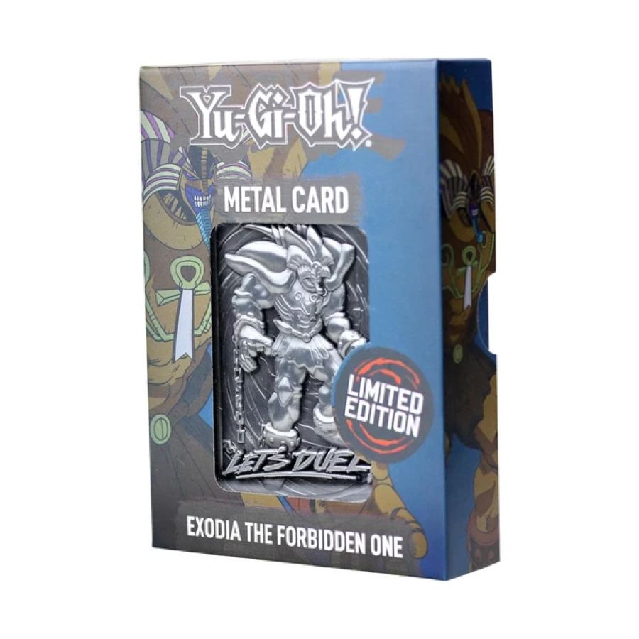 Yu-Gi-Oh! - Exodia Metal Card | FANKON-YGO26 | Ozzie Collectables Yu-Gi-Oh! - Exodia Metal Card | FANKON-YGO26 | Ozzie Collectables