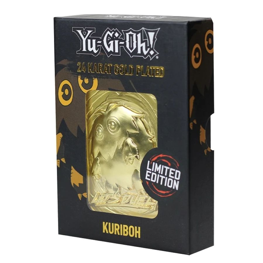Yu-Gi-Oh! - Kuriboh 24K Gold Card | FANKON-YGO27G | Ozzie Collectables Yu-Gi-Oh! - Kuriboh 24K Gold Card | FANKON-YGO27G | Ozzie Collectables